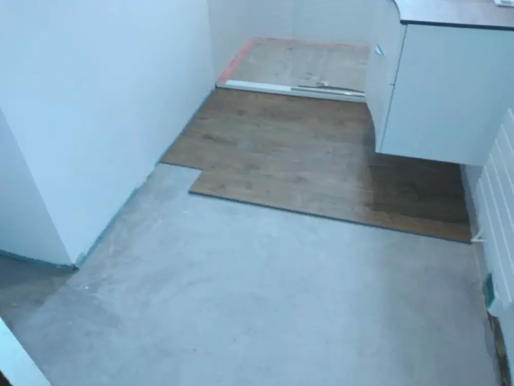 Pose de parquet